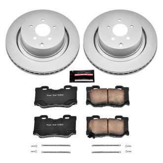 PowerStop® - Z17 Evolution Geomet® Plain Rear Brake Kit