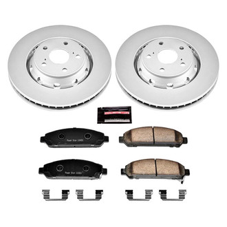 PowerStop® CRK5865 - Z17 Evolution Geomet® Plain Front Brake Kit