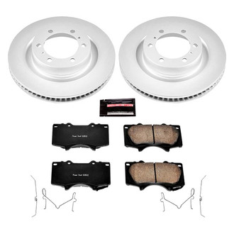 PowerStop® - Z17 Evolution Geomet® Plain Front Brake Kit