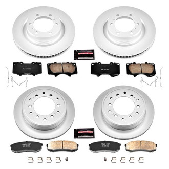 PowerStop® - Z17 Evolution Geomet® Plain Brake Kit