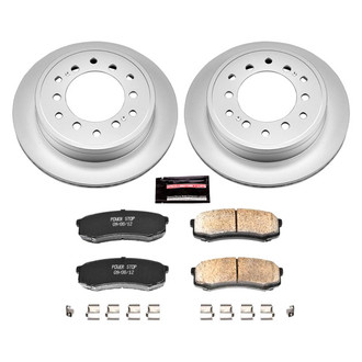 PowerStop® CRK5875 - Z17 Evolution Geomet® Plain Rear Brake Kit