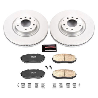 PowerStop® - Z17 Evolution Geomet® Plain Front Brake Kit