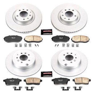 PowerStop® - Z17 Evolution Geomet® Plain Brake Kit