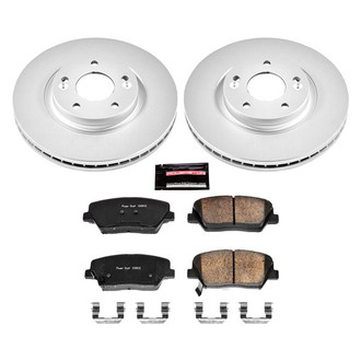 PowerStop® - Z17 Evolution Geomet® Plain Front Brake Kit