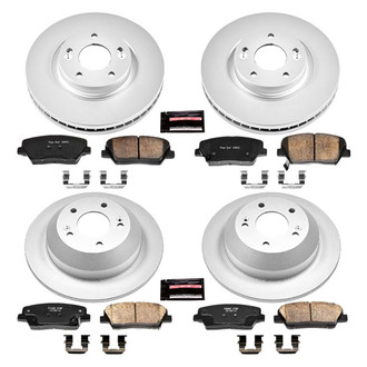 PowerStop® - Z17 Evolution Geomet® Plain Brake Kit