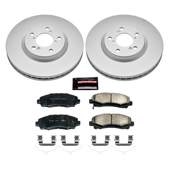 PowerStop® - Z17 Evolution Geomet® Plain Front Brake Kit