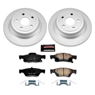 PowerStop® - Z17 Evolution Geomet® Plain Rear Brake Kit