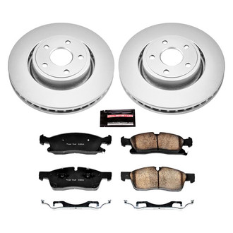 PowerStop® - Z17 Evolution Geomet® Plain Front Brake Kit