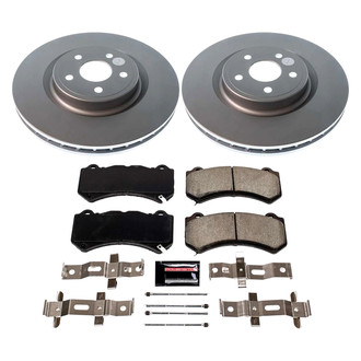 PowerStop® - Z17 Evolution Geomet® Plain Front Brake Kit