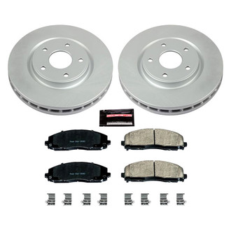 PowerStop® - Z17 Evolution Geomet® Plain Front Brake Kit