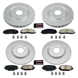 PowerStop® - Z17 Evolution Geomet® Plain Brake Kit