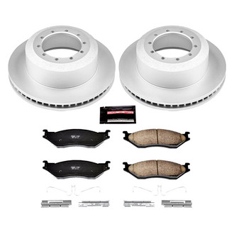 PowerStop® - Z17 Evolution Geomet® Plain Rear Brake Kit
