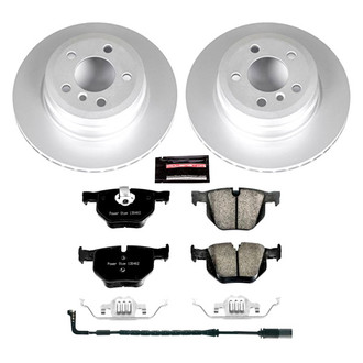 PowerStop® - Z17 Evolution Geomet® Plain Rear Brake Kit