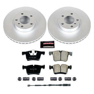 PowerStop® - Z17 Evolution Geomet® Plain Front Brake Kit
