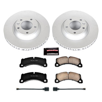 PowerStop® - Z17 Evolution Geomet® Plain Front Brake Kit