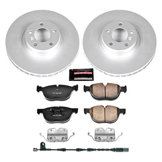 PowerStop® - Z17 Evolution Geomet® Plain Front Brake Kit