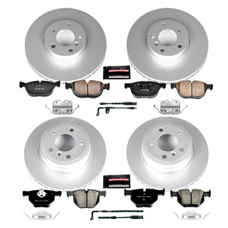 PowerStop® - Z17 Evolution Geomet® Plain Front and Rear Brake Kit
