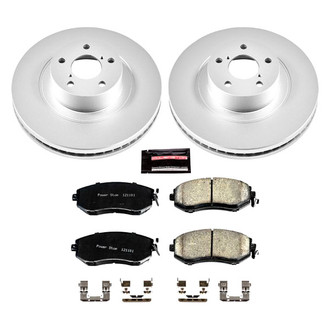 PowerStop® - Z17 Evolution Geomet® Plain Front Brake Kit