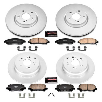 PowerStop® - Z17 Evolution Geomet® Plain Brake Kit