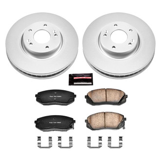 PowerStop® - Z17 Evolution Geomet® Plain Front Brake Kit