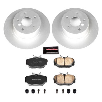 PowerStop® - Z17 Evolution Geomet® Plain Rear Brake Kit
