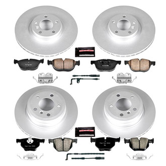 PowerStop® - Z17 Evolution Geomet® Plain Brake Kit