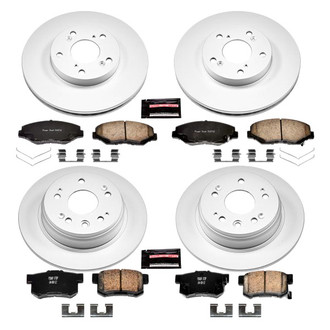 PowerStop® - Z17 Evolution Geomet® Plain Brake Kit