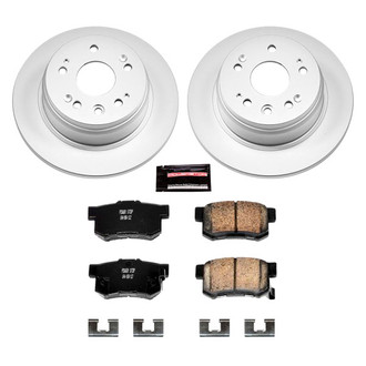 PowerStop® - Z17 Evolution Geomet® Plain Rear Brake Kit