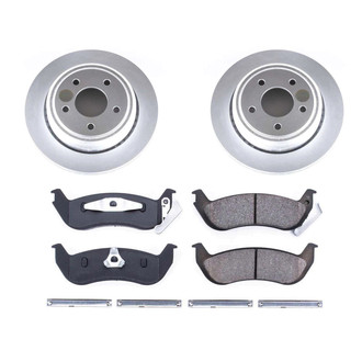 PowerStop® - Z17 Evolution Geomet® Plain Rear Brake Kit