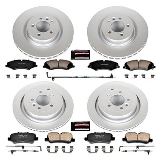 PowerStop® - Z17 Evolution Geomet® Plain Front and Rear Brake Kit