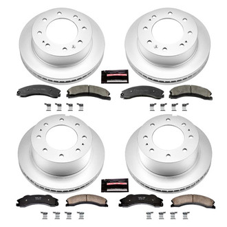 PowerStop® - Z17 Evolution Geomet® Plain Brake Kit