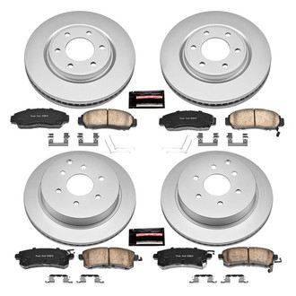 PowerStop® - Z17 Evolution Geomet® Plain Brake Kit