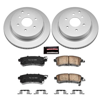 PowerStop® - Z17 Evolution Geomet® Plain Rear Brake Kit