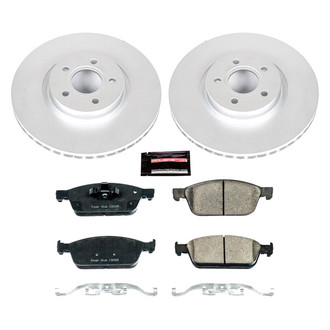 PowerStop® - Z17 Evolution Geomet® Plain Front Brake Kit