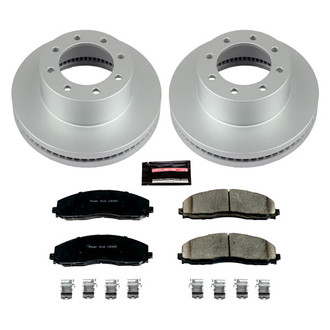 PowerStop® - Z17 Evolution Geomet® Plain Front Brake Kit