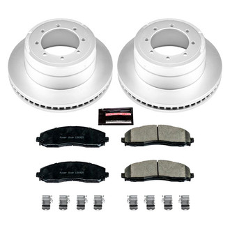 PowerStop® - Z17 Evolution Geomet® Plain Rear Brake Kit