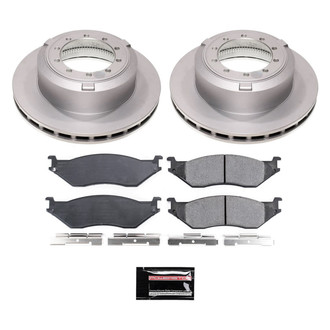 PowerStop® - Z17 Evolution Geomet® Plain Rear Brake Kit