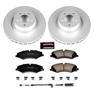 PowerStop® - Z17 Evolution Geomet® Plain Front Brake Kit