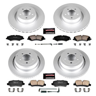 PowerStop® - Z17 Evolution Geomet® Plain Brake Kit
