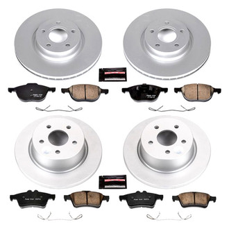 PowerStop® - Z17 Evolution Geomet® Plain Brake Kit
