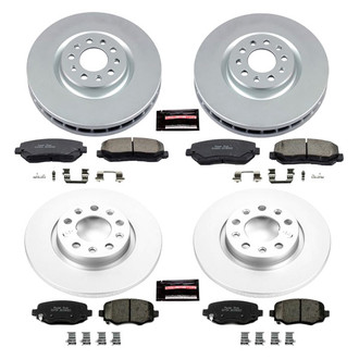 PowerStop® - Z17 Evolution Geomet® Plain Brake Kit
