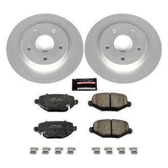 PowerStop® - Z17 Evolution Geomet® Plain Rear Brake Kit