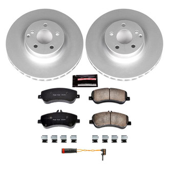 PowerStop® - Z17 Evolution Geomet® Plain Front Brake Kit