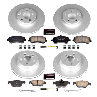 PowerStop® - Z17 Evolution Geomet® Plain Brake Kit