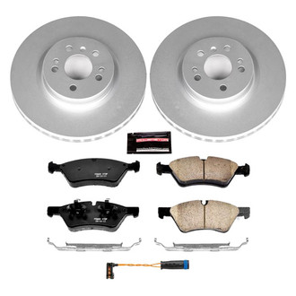 PowerStop® - Z17 Evolution Geomet® Plain Front Brake Kit