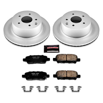 PowerStop® - Z17 Evolution Geomet® Plain Rear Brake Kit
