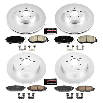 PowerStop® - Z17 Evolution Geomet® Plain Brake Kit