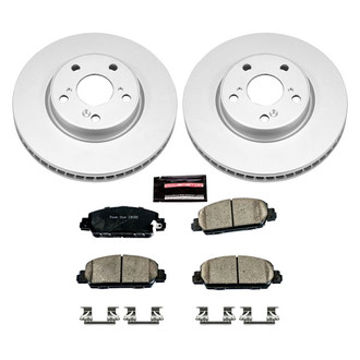 PowerStop® - Z17 Evolution Geomet® Plain Front Brake Kit