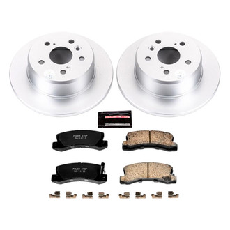 PowerStop® - Z17 Evolution Geomet® Plain Rear Brake Kit