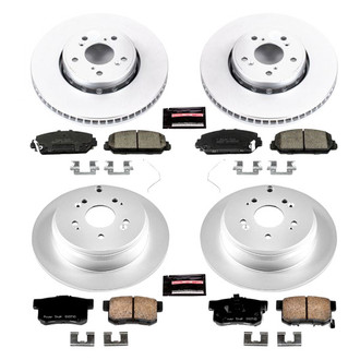 PowerStop® - Z17 Evolution Geomet® Plain Brake Kit